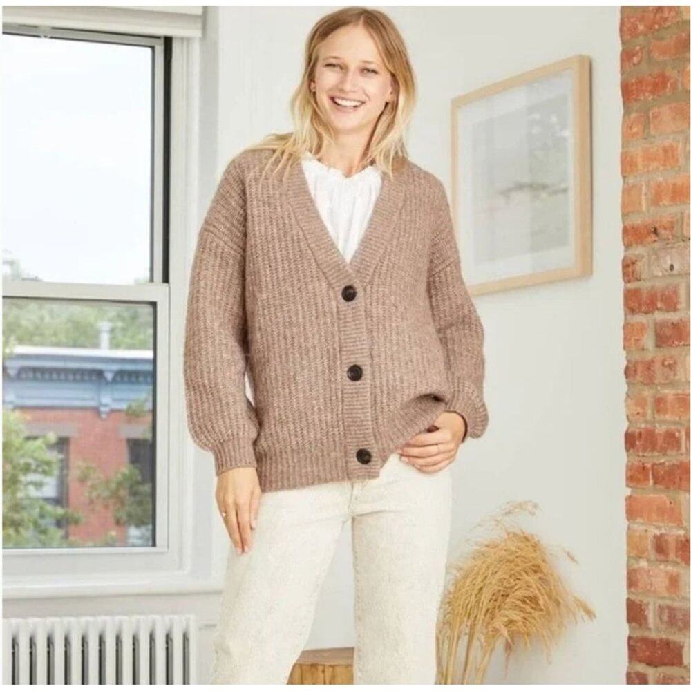 Universal Thread Oversized Button-Front Cardigan … - image 1